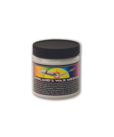 Jacquard Dorlands Wax - 4 Ounce - Versatile Pure Wax and Damar Resin - Protective Topcoat for Sealing and Finishing 4-ounce