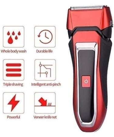 GeRRiT Electric Razor for Men - Waterproof Rechargeable Wet & Dry Shaver with Precision Trimmer - Perfect for All Grooming Needs - Buy Online on SooperMarket.com