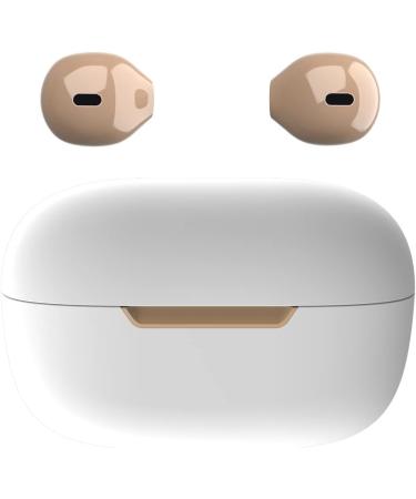 eleror Invisible Wireless Blue tooth Earbuds - Ivory