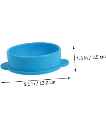 Stobok 8-Piece Silicone Waxing Bowl Set - Non-Stick Hair Removal Wax Heating Containers | 4 Blue Bowls (13.2x11cm) for Easy Stirring & Cleanup - Buy Online on SooperMarket.com