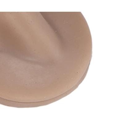 3-Part Silicone Nose Model for Piercing Practice | Soft 3D Display with Acrylic Stand - Buy Online on SooperMarket.com