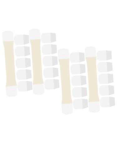Baluue 4pcs Neck Lift Stickers - Neck Sticker Neck Lift Patches Loose Skin Sticker Rubber
