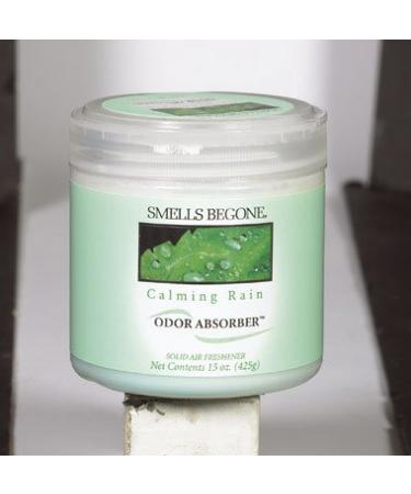 Smells Begone Calming Rain Scent Odor Absorber 15 oz. Gel