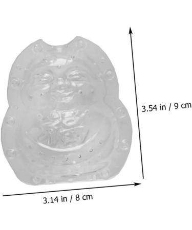 EXCEART Peach Mold 6 Pcs Vegetable Shaping Mold Fruit Transparent Forming Mould Adorable Forming Mold Modeling Pumpkin - Buy Online on SooperMarket.com