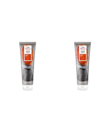 Wella Professionals Color Fresh Mask Temporary Color Refresh Treatment Semi Permanent Hair Dye Hair Gloss Treatment for Copper Hair Copper Glow 150ml (Pack of 2)