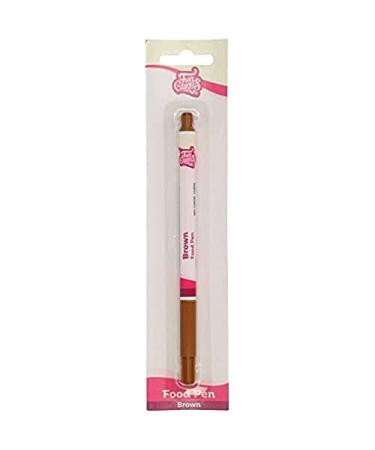 FunCakes Food Pen Brown: Writer with 100% Edible Ink Flexible Tip for both thick and thin lines.Great for personalizing your treats with Messages Quick drying time Halal certified