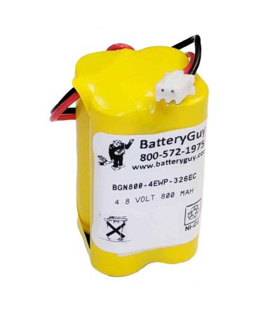 6CGL9 Replacement 4.8V 900mAh Nickel Cadmium Battery Brand Equivalent (Rechargeable)