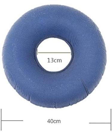 Fupeen Inflatable Pile Ring Pad Donut Pillow Vinyl Rubber Seat Acne-Black - Buy Online on SooperMarket.com