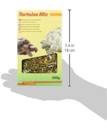 Buy Lucky Reptile Tortoise Mix 300g - Plant-Based High Fiber Meadow Herb Pellets with Carrot & Calendula for All Land Turtles & Herbivorous Reptiles - International Shipping Available - Buy Online on SooperMarket.com