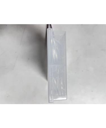 Kalolary 120Pcs Clear Dual Nail System - MOOLD ACYLL Stiletto Nail Extension Tips for Nail Art | 12 Sizes with Scale for Perfect Manicure - Buy Online on SooperMarket.com