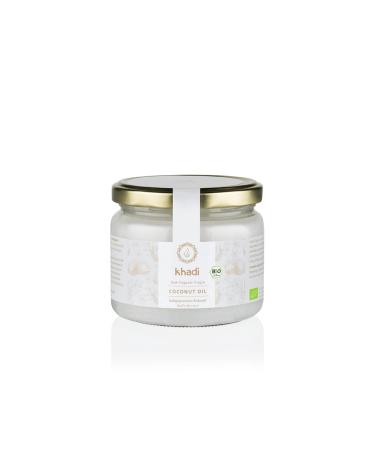 KHADI - Raw Organic Virgin Coconut Oil - Antioxidant & anti-inflammatory properties - Revitalises body & skin