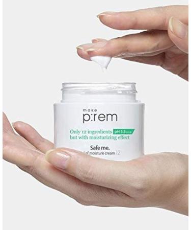 MAKEP:REM Relief Moisture Cream for Dry Sensitive Skin - 2.70 Fl Oz. & Low-irritant and mild acid foam - 0.67 Fl Oz. - Buy Online on SooperMarket.com