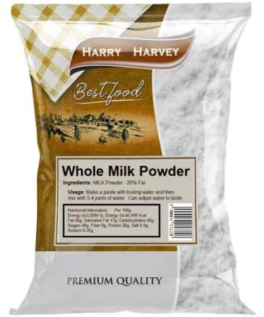 Harry Harvey 1kg Dried Milk Powder Whole Full Fat Cream. - Buy Online on SooperMarket.com