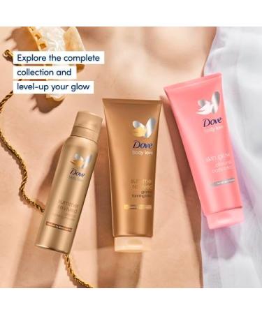 Dove Summer Revived Medium to Dark Gradual Tanning Lotion for a gradual tan and natural radiant glow non greasy self-tan for all skin types 200 ml x2 - Buy Online on SooperMarket.com