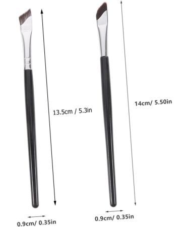Baluue 1 Set Concealer Brush Eyeliner Brush Eyebrow Concealer Eye Brush Eyeshadow Eyeliner Tool Wood Black - Buy Online on SooperMarket.com