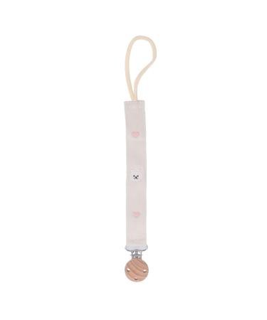 Soft Rabbit Pacifier Holder Strap - Easy-to-Wear Clip for Babies | Prevents Detaching | Best International Shipping - Buy Online on SooperMarket.com