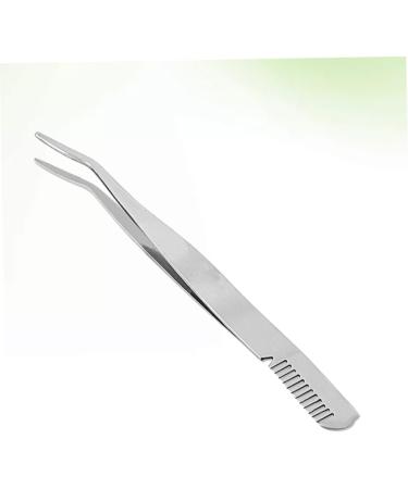 minkissy Lash Cluster Tweezers Eyelashes Tweezer Eyelash Tweezer Makeup Tweezer Stainless Steel Eyebrow Tweezer Eyelashes Extension Clip Eyebrow Clip Portable Beauty Tools medium Silver - Buy Online on SooperMarket.com