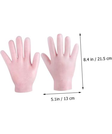 minkissy Ear Piercing Kit 2 Pairs Nourishing Care Gloves Hydrating Gloves Foot Dry Hand Moisturizing Gloves Lotion Gloves Grooming Glove Sebs Hand Gloves Miss Brighten Skin Colour Pink - Buy Online on SooperMarket.com