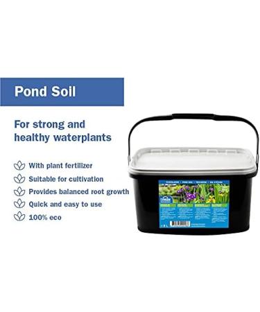 Bio Pond Earth 5L - Premium Planting Soil with Fertilizer for Aquatic & Garden Plants - 10 Weeks Nutrient-Rich Potting Soil - Buy Online on SooperMarket.com