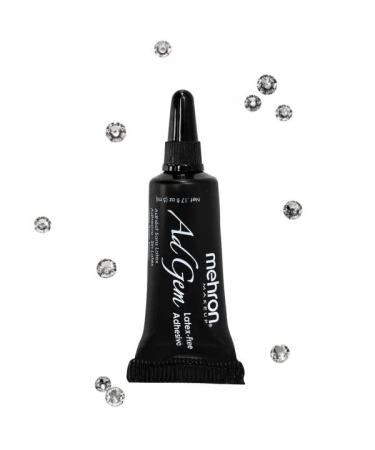 Mehron Makeup AdGem Adhesive w/12 Rhinestones (.17 oz)