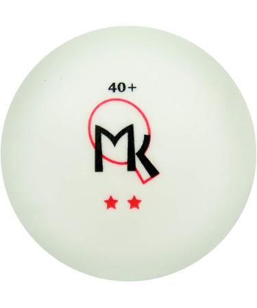 Martin Kilpatrick Vortex Ping Pong Paddle Set | Pips-Out Rubber Surface | Flared Handle | Free Balls | Ideal for Beginner Players | 2-Player Set - Buy Online on SooperMarket.com
