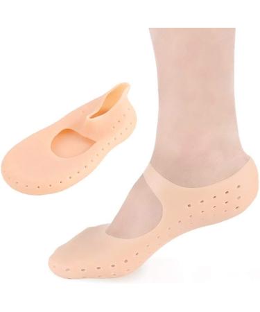 Milists Silicone Moisturizing Socks for Men & Women - Anti-Slip Heel Protection & Comfort - Perfect for Beach Use - Buy Online on SooperMarket.com