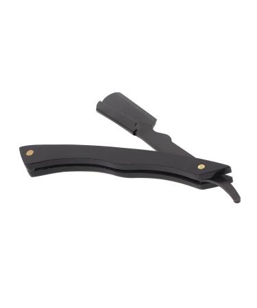 Foldable Beard Blade Knife Holder | Acrylic & Stainless Steel Razor Handle for Hairdressers | International Shipping - Buy Online on SooperMarket.com