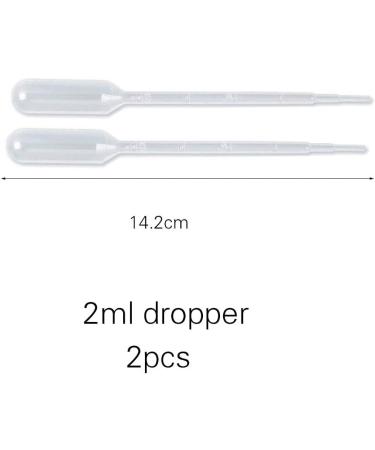 Enslz 6 x 10ml Refillable Frosted Glass Spray Bottles with 2 x 3ml Pipettes - Silver | Perfect for Perfume & Travel - Buy Online on SooperMarket.com