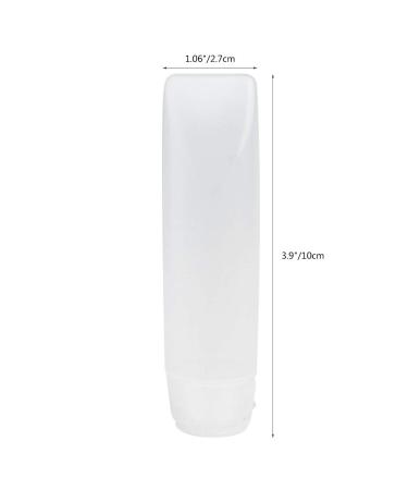 18 Pack 30ml TSA Approved Squeeze Bottles for Liquids - Travel Size Makeup Toiletry Containers with Flip Caps - Leak-Proof Refillable Cosmetic Bottles - Buy Online on SooperMarket.com
