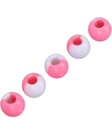 74 Pcs Round Hair Beads DIY Braid Hair Beads Braids for Girls(Pink) - Buy Online on SooperMarket.com