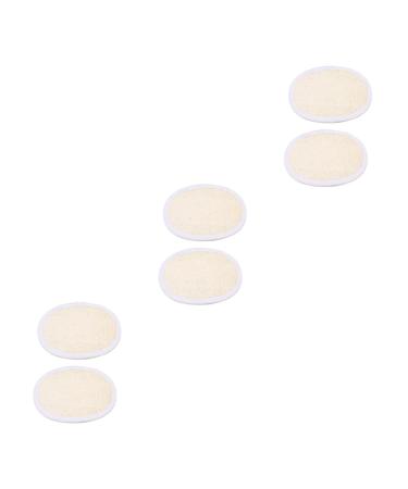 6 Pcs Bath Towel Loofah Brush Back Facial Scrubber Sponges for Cleaning Loofah Scrub Pad Bath Sponges for Shower Loofah Sponge Pad Loofah Body Scrubbers Gloves Take a Bath