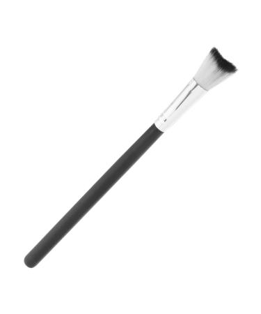 CANIGHT Blush Makeup Brush Nose Contour Brush Black Brush for Nose Makeup Concealer Brush 18.50X1.00X1.00CM Black