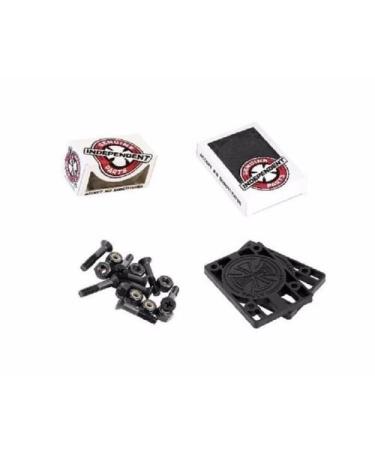 INDEPENDENT Skateboard Truck PHILLIPS 1 1/4" Hardware and 1/4" Riser Pad