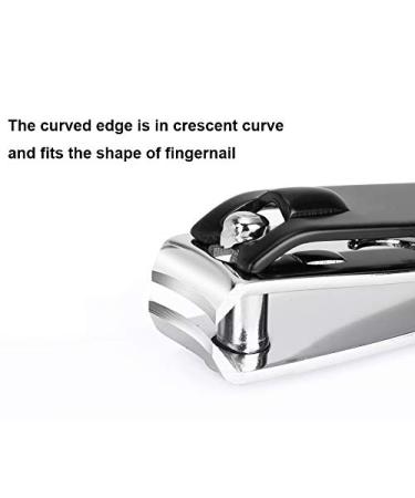 Iceyli Large Nail Clippers Set - Premium Stainless Steel Fingernail & Toenail Clippers - 2 Pcs - Buy Online on SooperMarket.com