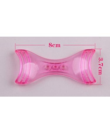 2PCS Women's Pink Eyeliner Stencil Shaper Set | Makeup Tool for Beginners - Buy Online on SooperMarket.com