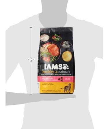 Iams Healthy Naturals Adult with Atlantic Salmon Premium Cat Food 5-Pound - Buy Online on SooperMarket.com