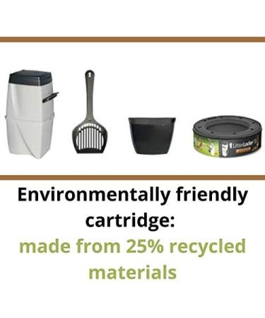 LitterLocker II Refill Cartridge- 1 Unit Hygienic Disposal System For Soiled Cat Litter Environmentally Friendly Cartridge Completely Hygienic Deodorizer Traps Odours - Buy Online on SooperMarket.com
