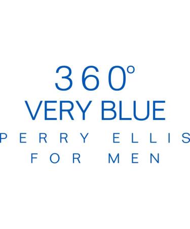 Perry Ellis 360 Very Blue for Men - 6.8 oz EDT Spray 6.8 Fl Oz (Pack of 1) - Buy Online on SooperMarket.com