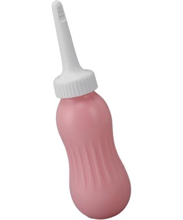 Hiraith Portable Bidet Sprayer - 500ml Silicone Power Spray Enema Bulb for Travel (Peach Pink) | Best Travel Bidet for Hygiene - Buy Online on SooperMarket.com