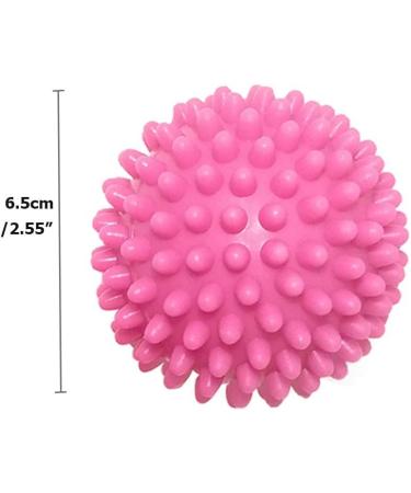 Saibit Reusable Dryer Balls Tumble Laundry Wash Balls Non Melt Dryer Balls for Speeding Drying and Reducing Creases for Clothes (Pink) - Buy Online on SooperMarket.com
