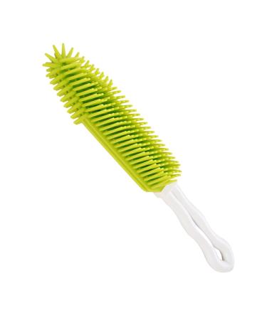 FIOERDTUIE Effective Rubber Broom For Car And Furniture - Rid Of Dust And Lint Effortlessly Silica Gel Brush Rubber Carpet Brush