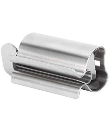Toothpaste Tube Squeezer Stainless Steel Small Toothpaste Squeezer Dispenser Rollers Squeezing Tool for Face Cleanser for Bathroom Tube Winder Metal Toothpaste Tube Wringer - Buy Online on SooperMarket.com