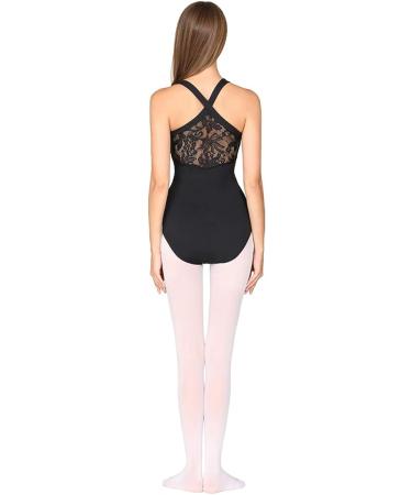 ModLatBal Women's Cross Straps Camisole Dance Leotard - Lace, XX-Large - Buy Online on SooperMarket.com