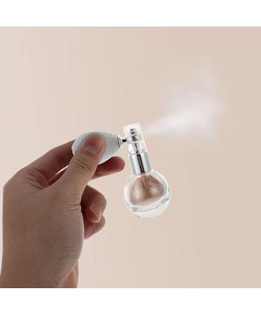 KALLORY 2pcs Glitter Spray Mist Bottles for Hair Body & Face Perfect Makeup Accessories for Highlighter & Fragrance | International Shipping Available - Buy Online on SooperMarket.com