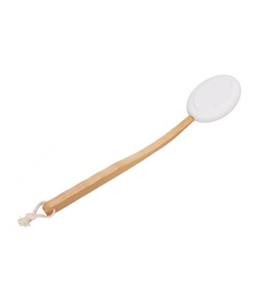 Lotion Applicator with 6 Replacement Heads  Back Brush for Lotion Application Professional Men Women Long Handle Shower Back Scrubber for Home