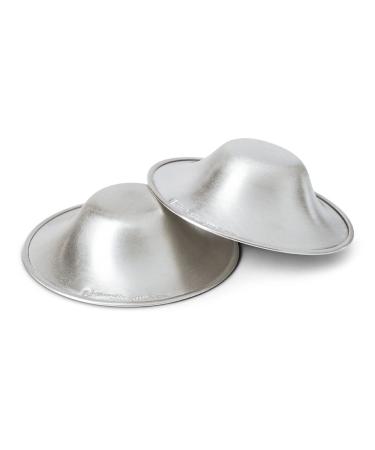 SILVERETTE Silver Nursing Cups - Soothe & Protect Nursing Nipples - Made in Italy - Buy Online on SooperMarket.com