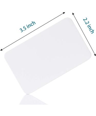 Primbeeks 300pcs Blank Business Cards  Premium Blank White Cards  3.5" x 2.2" Small Blank Cards  Blank Cardstock Cards  Small Note Cards  white blank cards  white business cards  kraft paper cards White 300 - Buy Online on SooperMarket.com