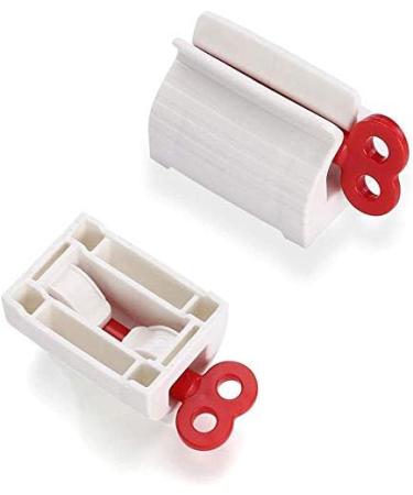 3 Pieces Rolling Tube Toothpaste Squeezer Toothpaste Seat Holder Stand Rotate Toothpaste Dispenser for Bathroom - Buy Online on SooperMarket.com