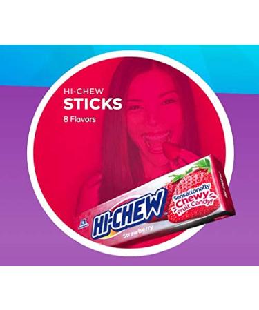 Hi-Chew Grape Sticks - Pack of 15, 1.76 Ounce Each - Buy Online on SooperMarket.com