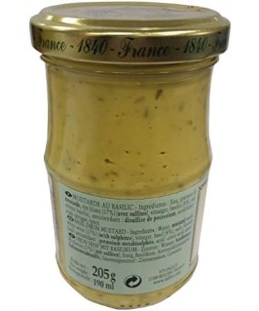Fallot Dijon Mustard with Basil 205g - Exquisite Flavor Enhancer - Buy Online on SooperMarket.com